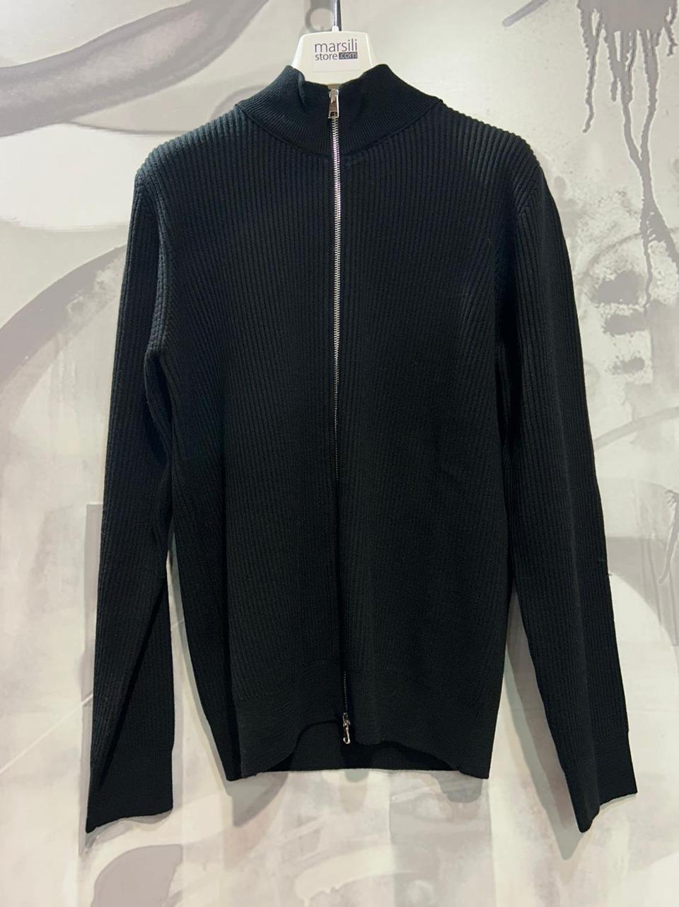 maglia full zip bomber 1120 007 N PrIVATI