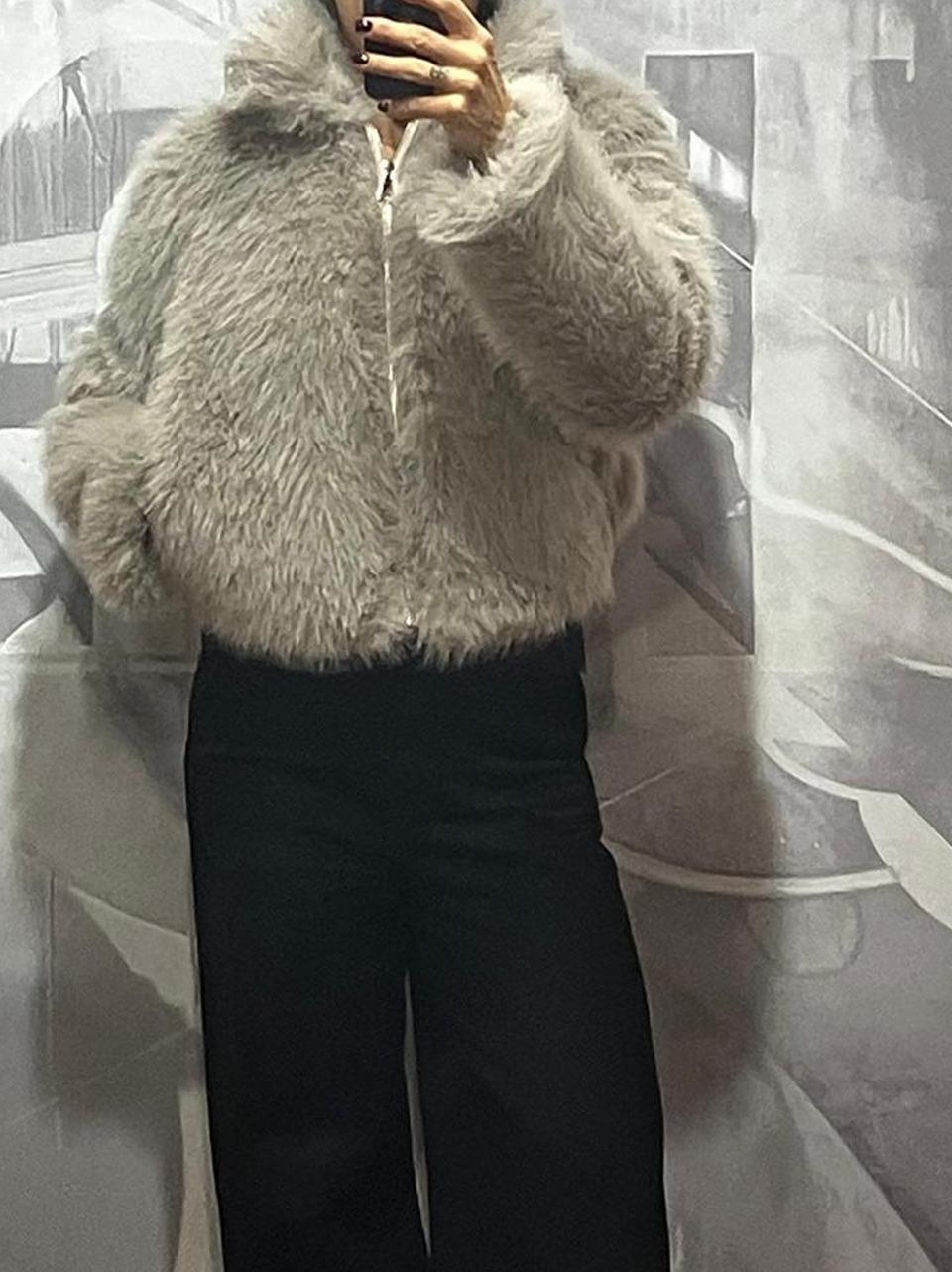 ecopelliccia bomber LE006 BE KAOS