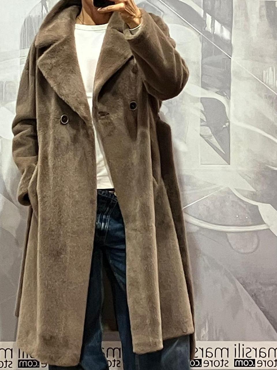 cappotto ecopelliccia fusciacca PE024245 063 SEVENTY