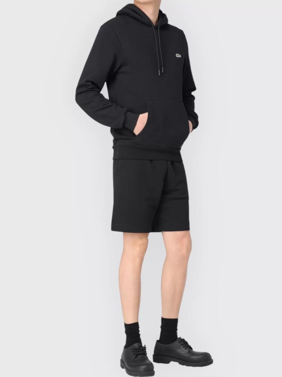 bermuda in felpa GH9860031 N LACOSTE