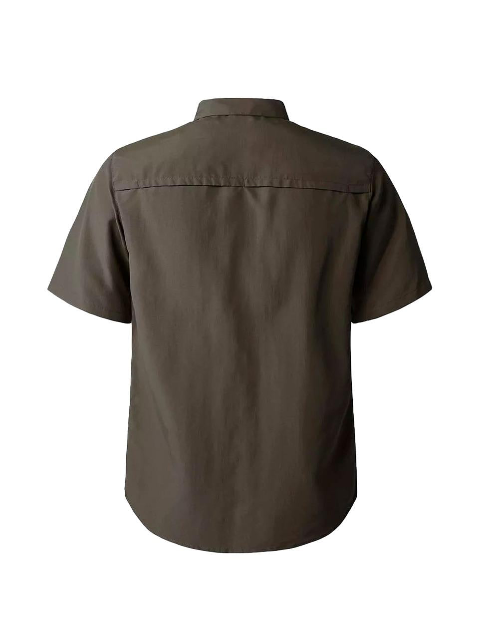 sequoia shirt NFOA4T19 TAUPE GREEN THE NORTH FACE
