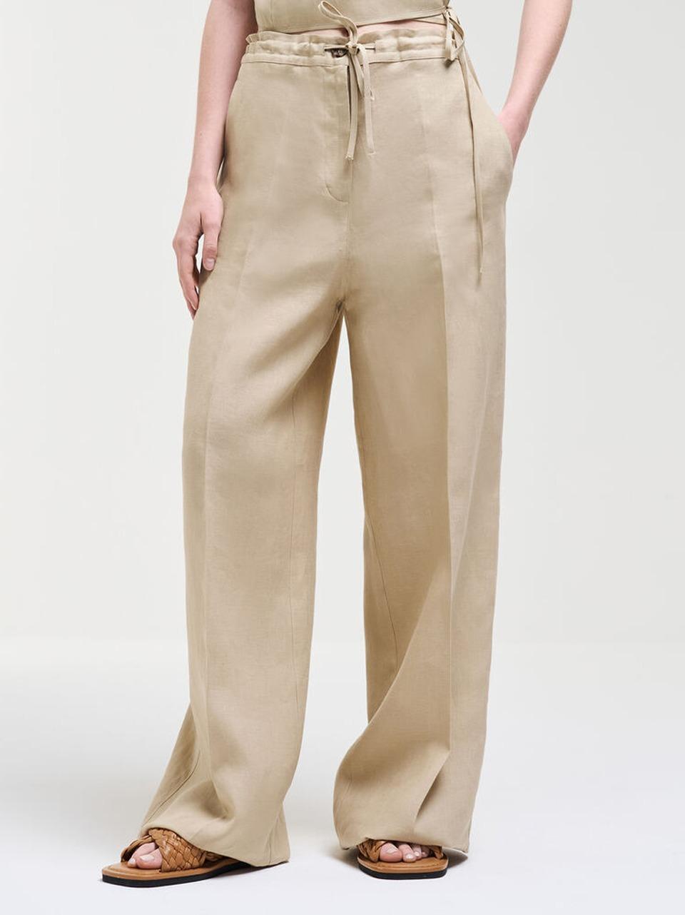 pantalone lino 0601R P COLMAR