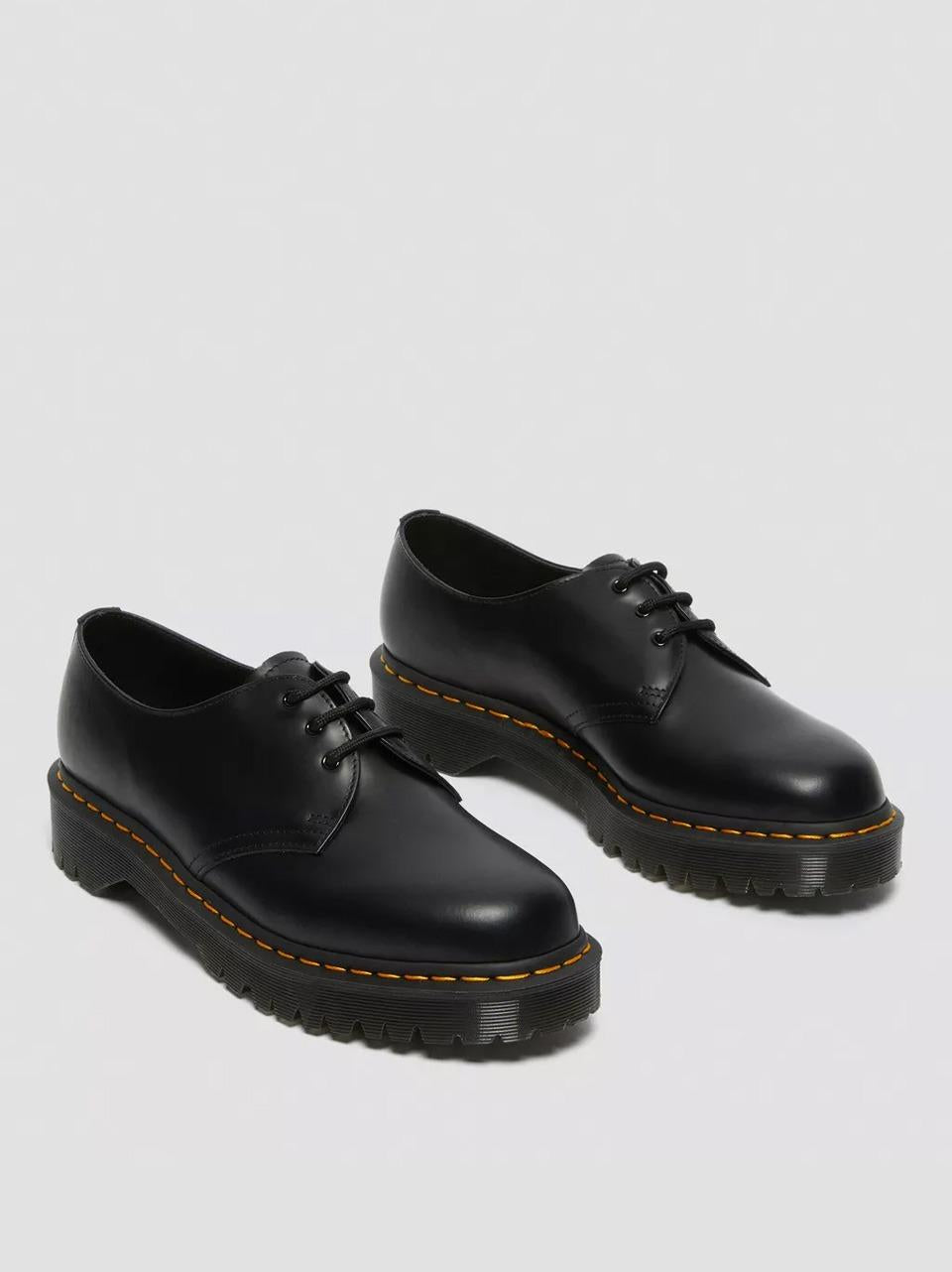 1461 derby 3 fori bex smooth 1461BEX21084001 BLACK Dr Martens
