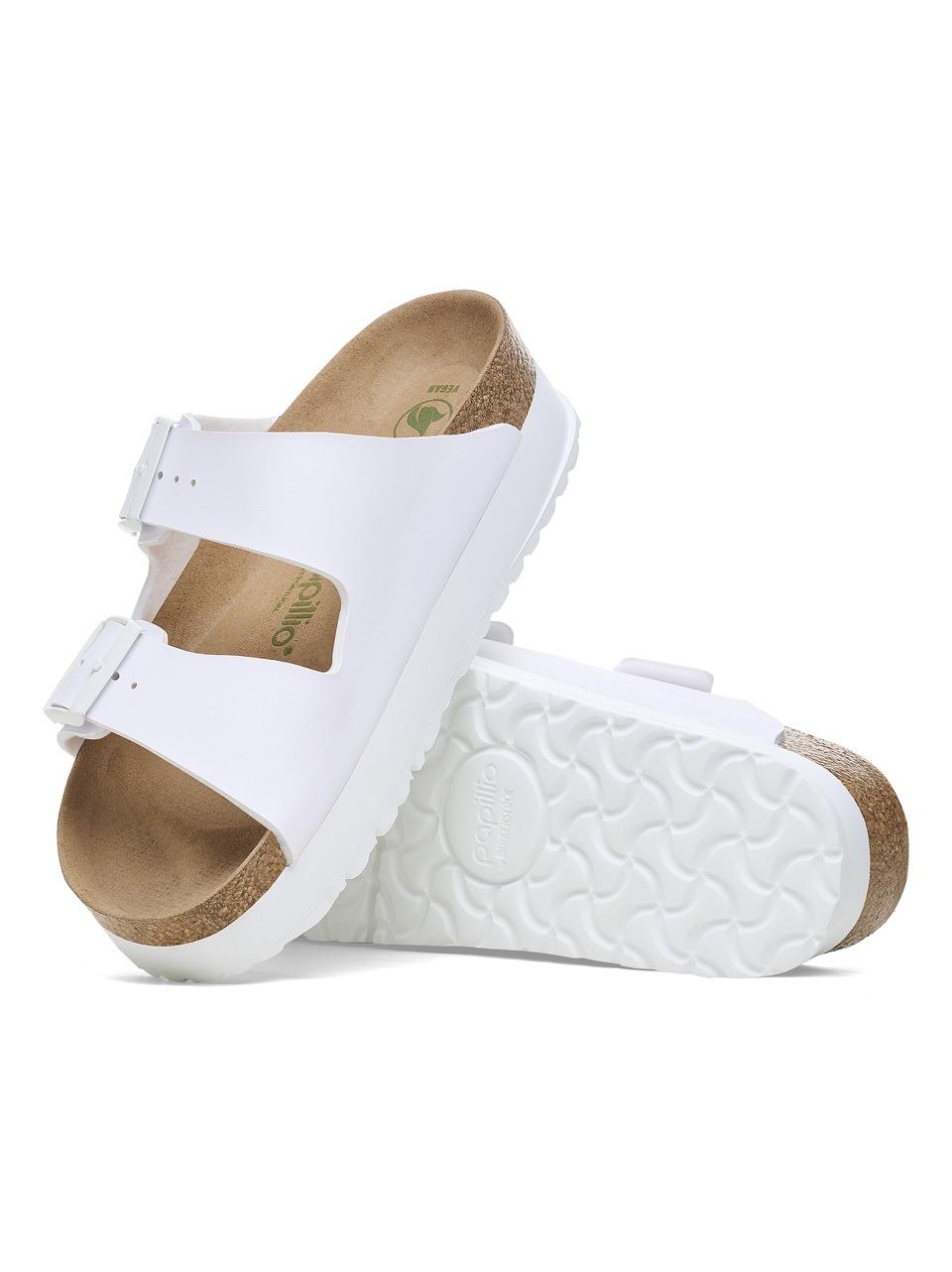 sabot arizona papillio platform ARIZONA1027416 WHITE BIRKENSTOCK