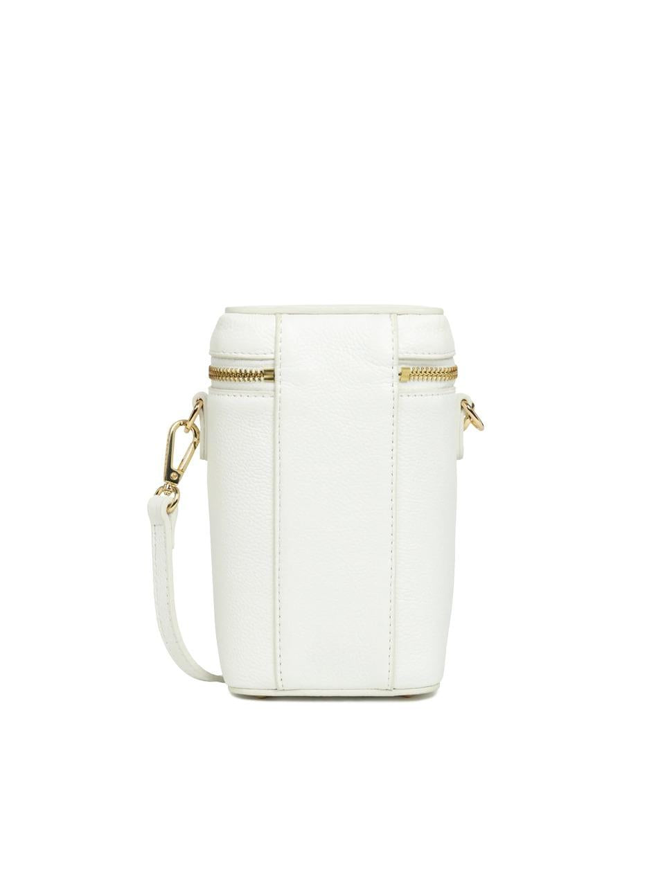 borsa porta cannochiale 647-104 BIANCO LANCASTER