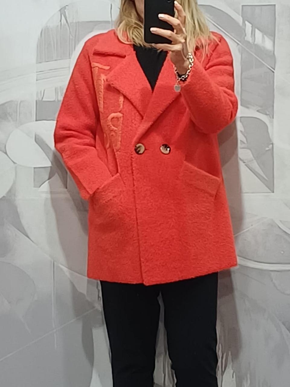 tina giaccone in maglia 4742 57 MONTEREGGI