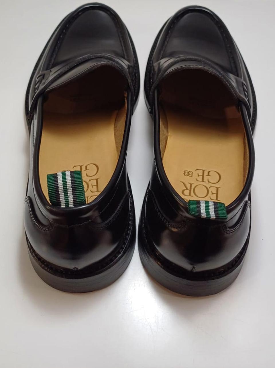 mocassino con passante 2099 6013 NERO GREEN GEORGE