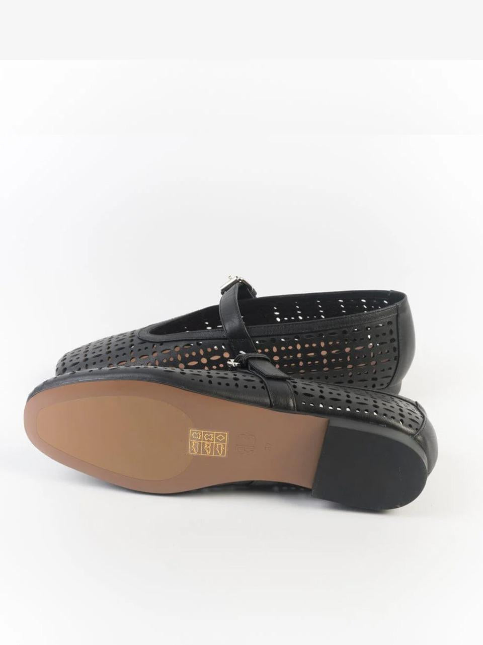 ballerina traforata 604 NERO BIBI LOU
