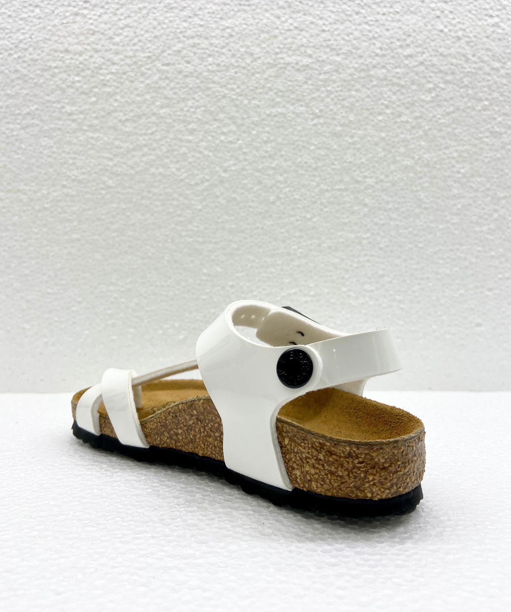 TAORMINA BIRKPFLOR PATENTBIANCO BIRKENSTOK kids