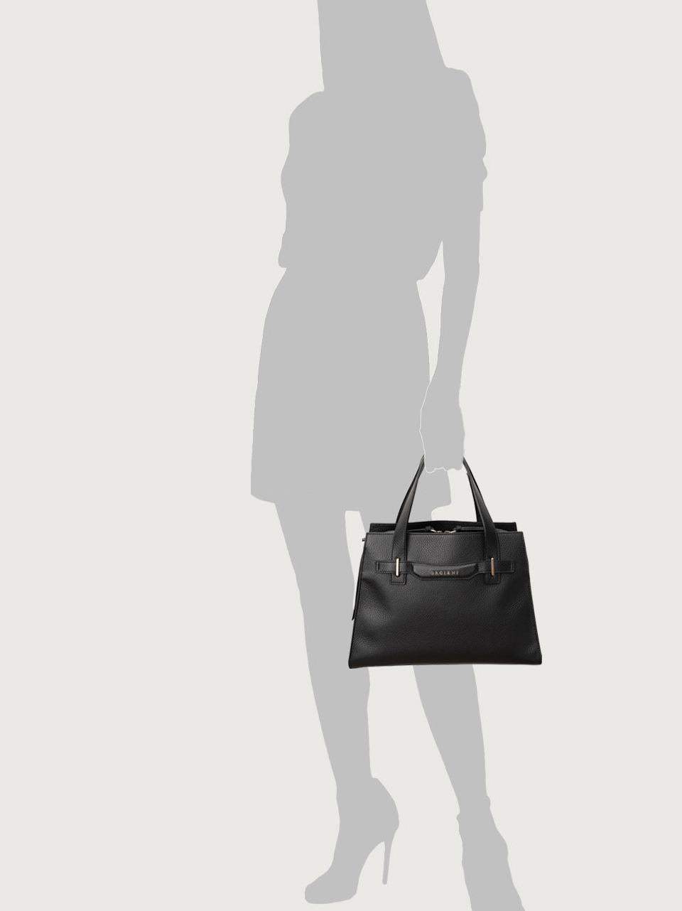 borsa posh media B02147SENS NERO ORCIANI