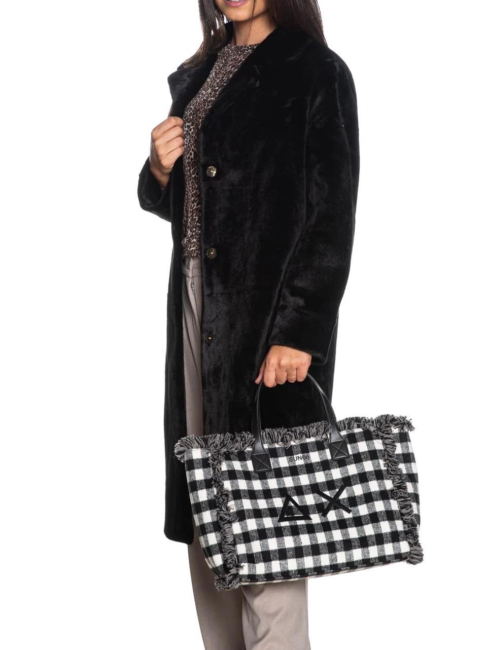 borsa calimidi bag tartan CPX45213 NERO SUN 68