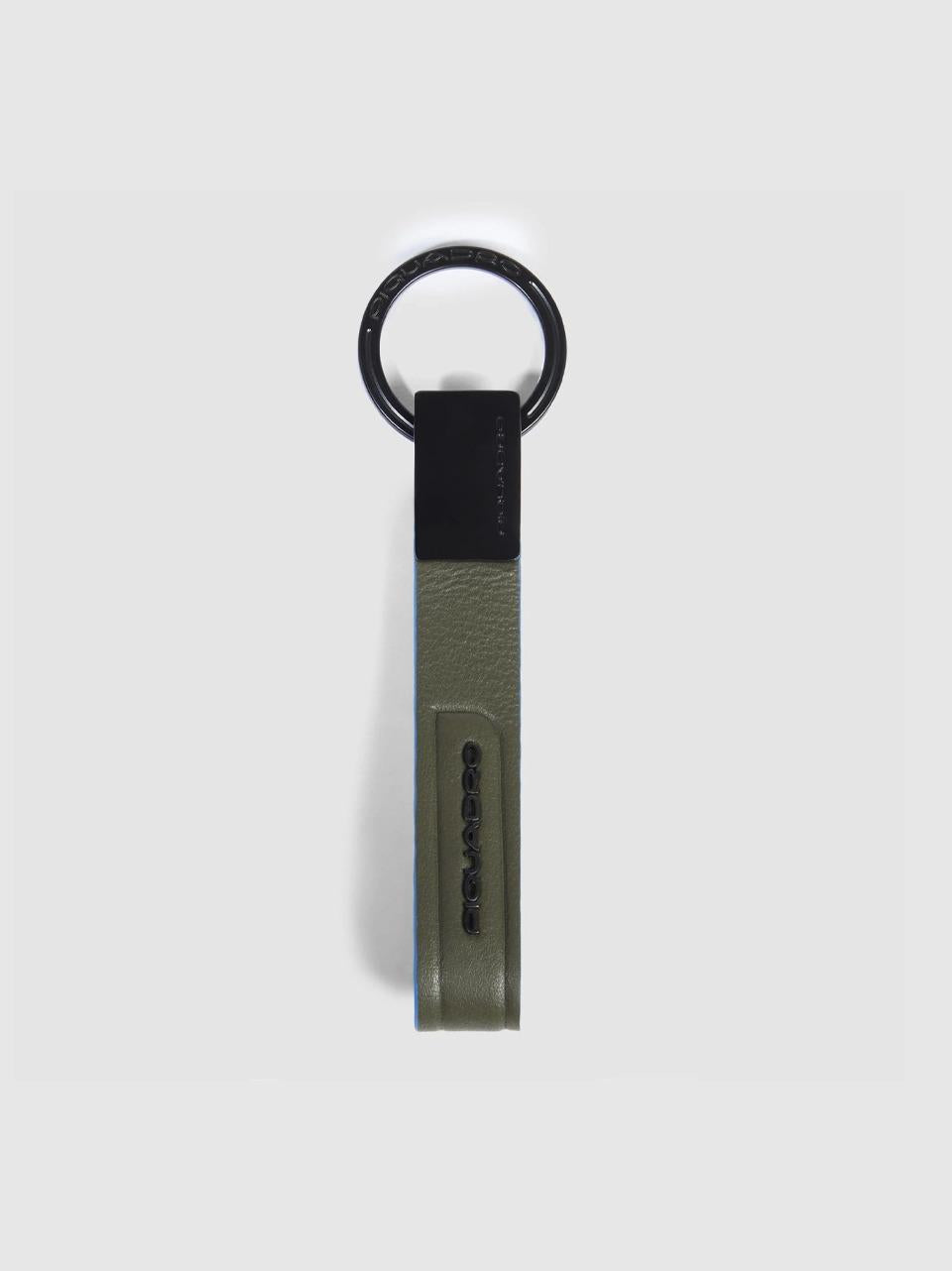 portachiavi con anello PC4855S138 VERDE PIQUADRO