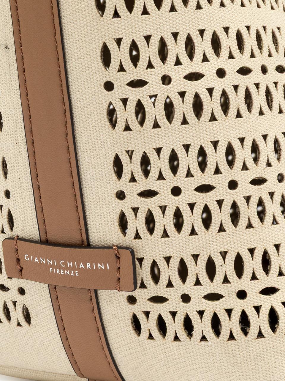 borsa shoppin gmashup laserata BS11507CNVLS PANNA GIANNI CHIARINI