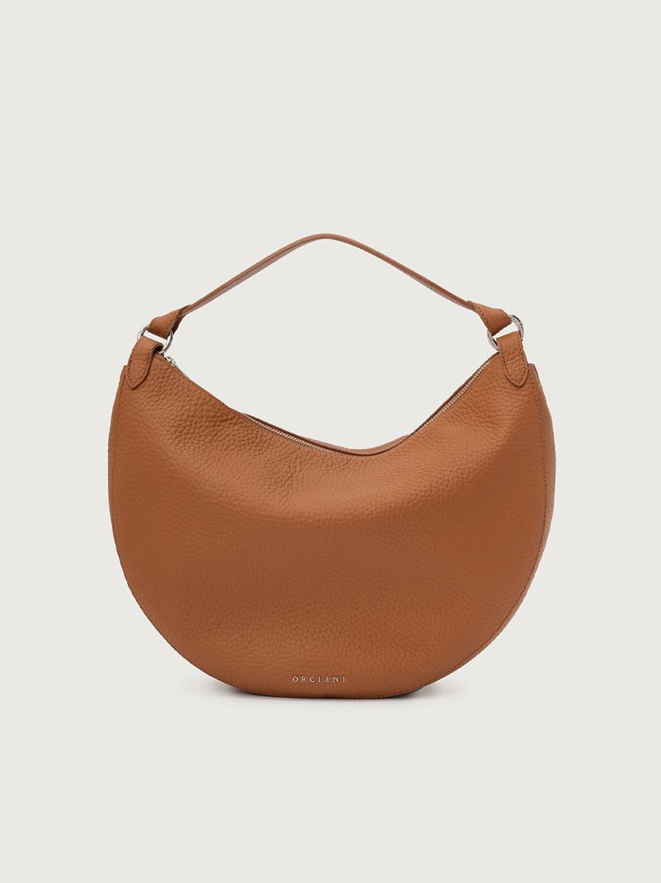 borsa dumpling large B02184SOFT CUOIO ORCIANI