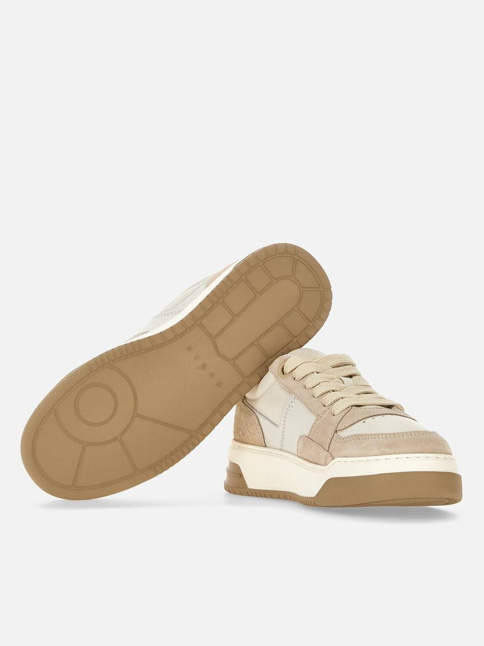 sneakers skate HXM6670FQ00U6502IK BIANCO BEIGE HOGAN