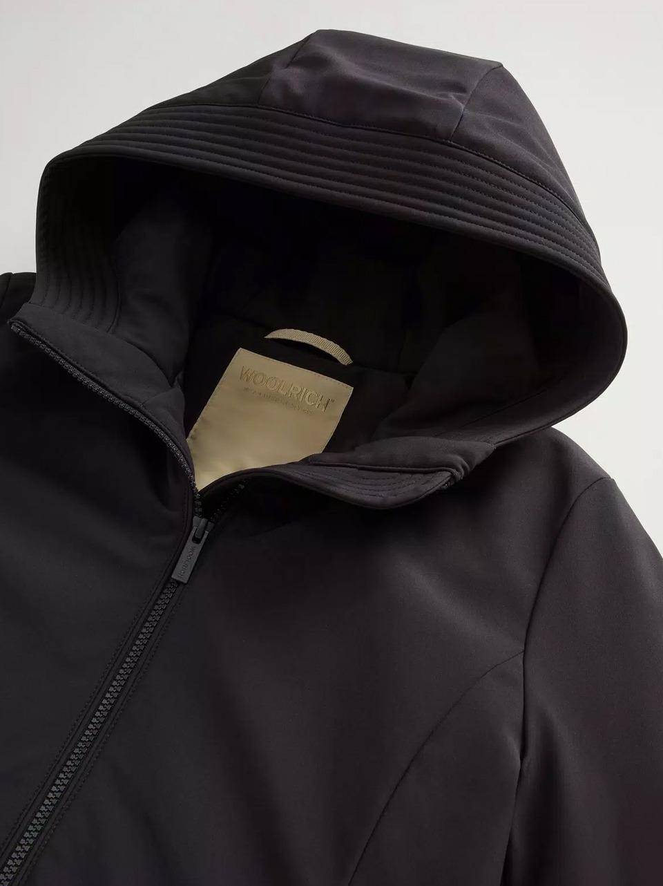 new firth down parka soft shell CFWWOU2045FRUT 3496 BLK WOOLRICH