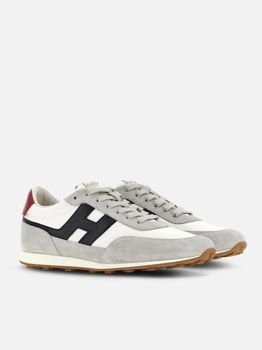 hogan atletic HXM6990FZ90UZA793S BIANCO GRIGIO HOGAN