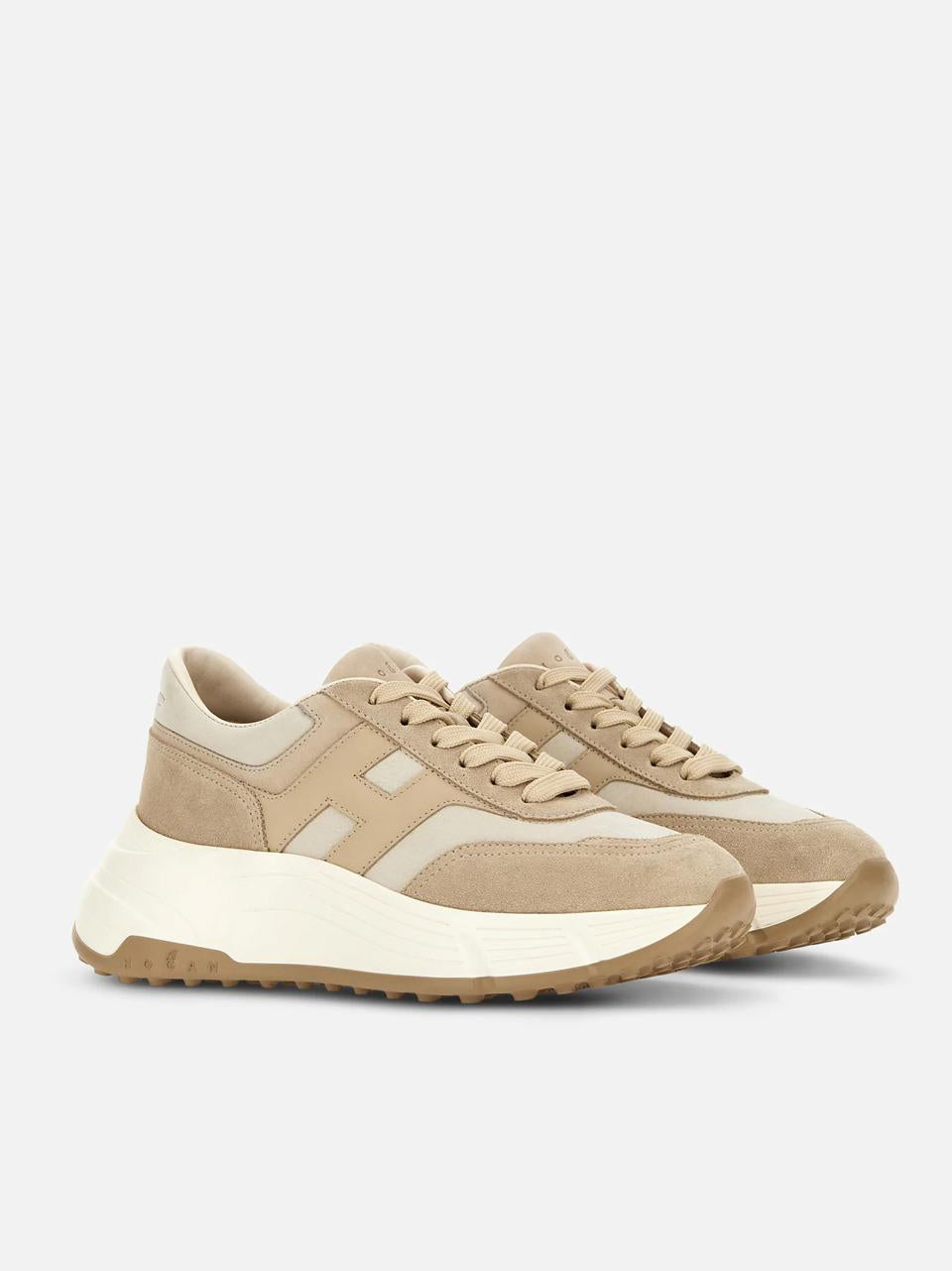 sneakers hifi HXW6690FR30UIA0MAU BEIGE HOGAN