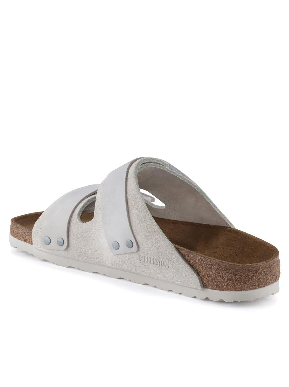 sabot uji camoscio nabuk UJI1024822 ANTIQUE WHITE BIRKENSTOCK