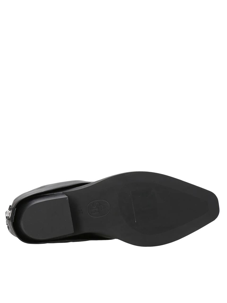 stivaletto crincle LOREN COMBO A NERO ASH