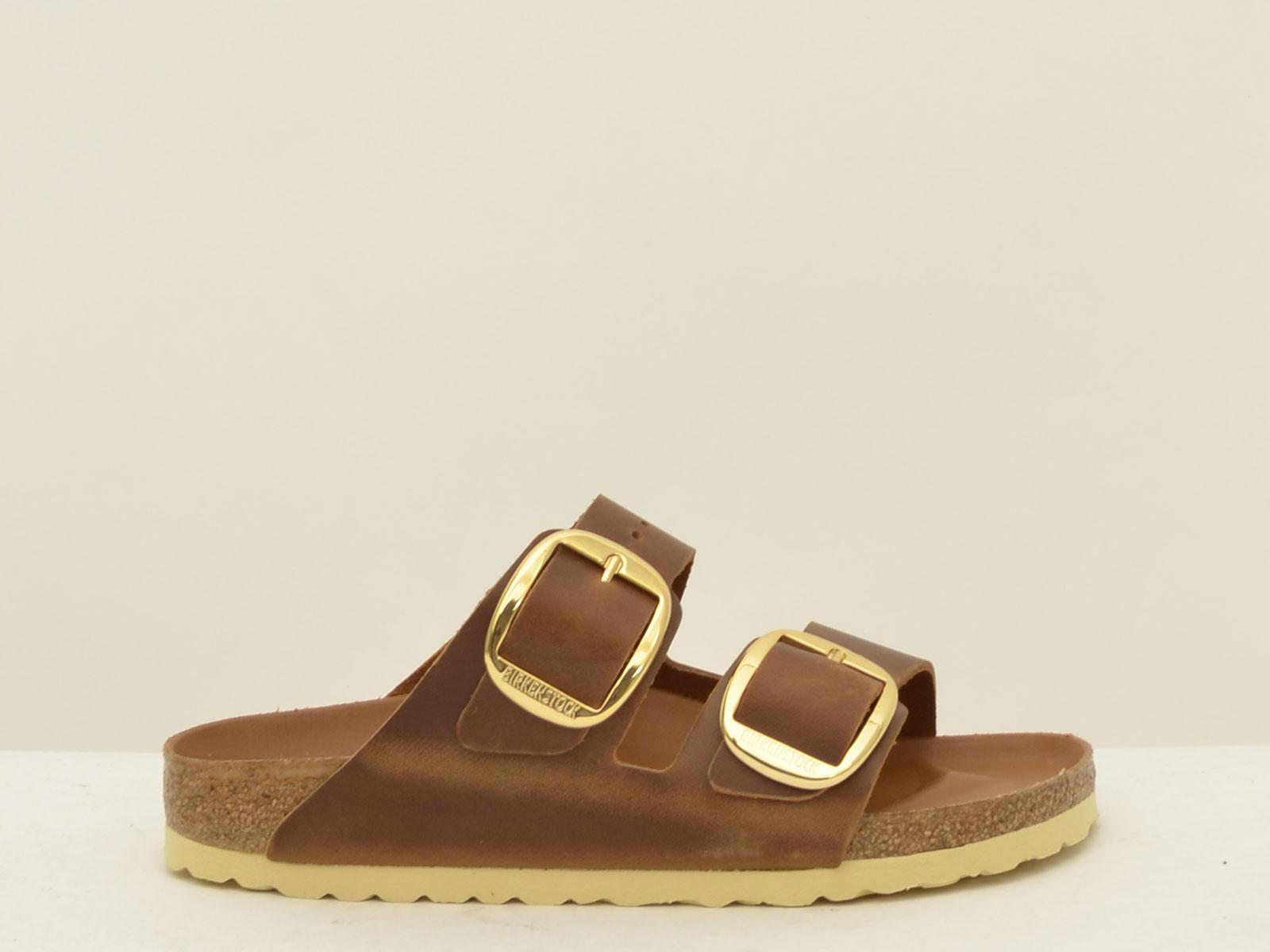 sabot arizona big buckle ARIZONA1011073 COGNAC BIRKENSTOCK