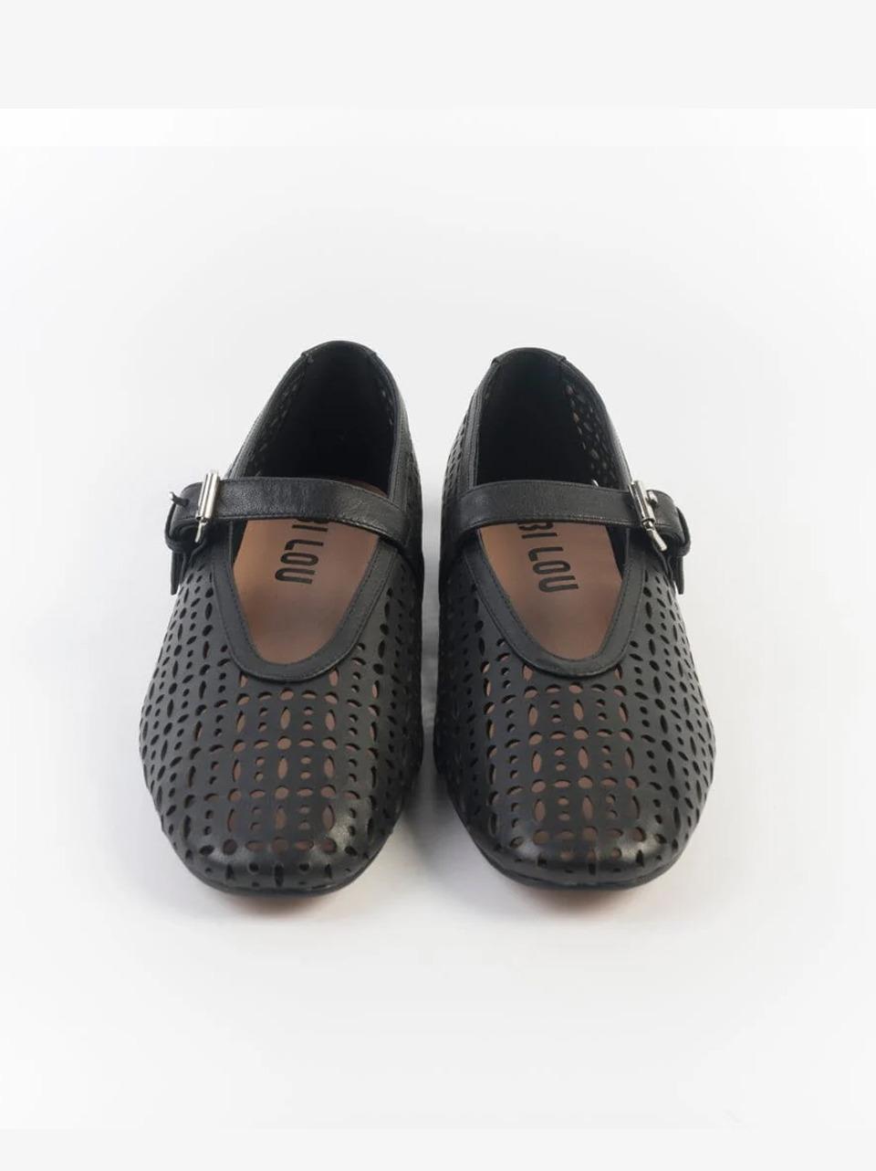 ballerina traforata 604 NERO BIBI LOU