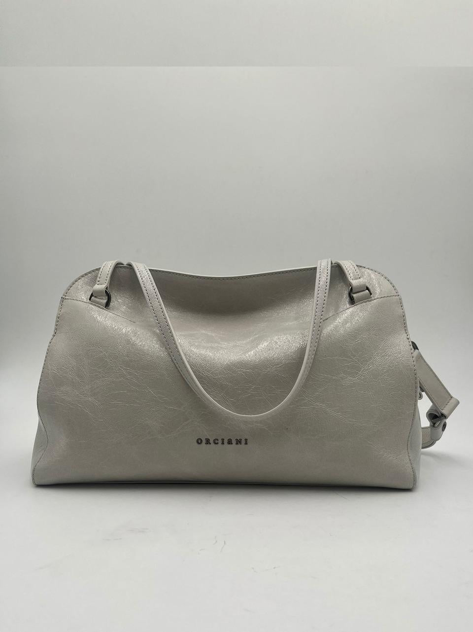 borsa lido media BO2224STARK GESSO ORCIANI