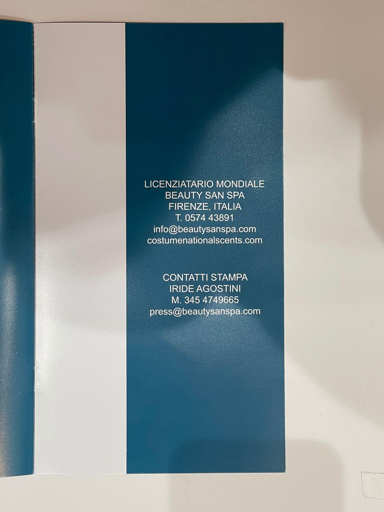 SECRET WOODS 50ml PROFUMO CoSTUME NATIONAL