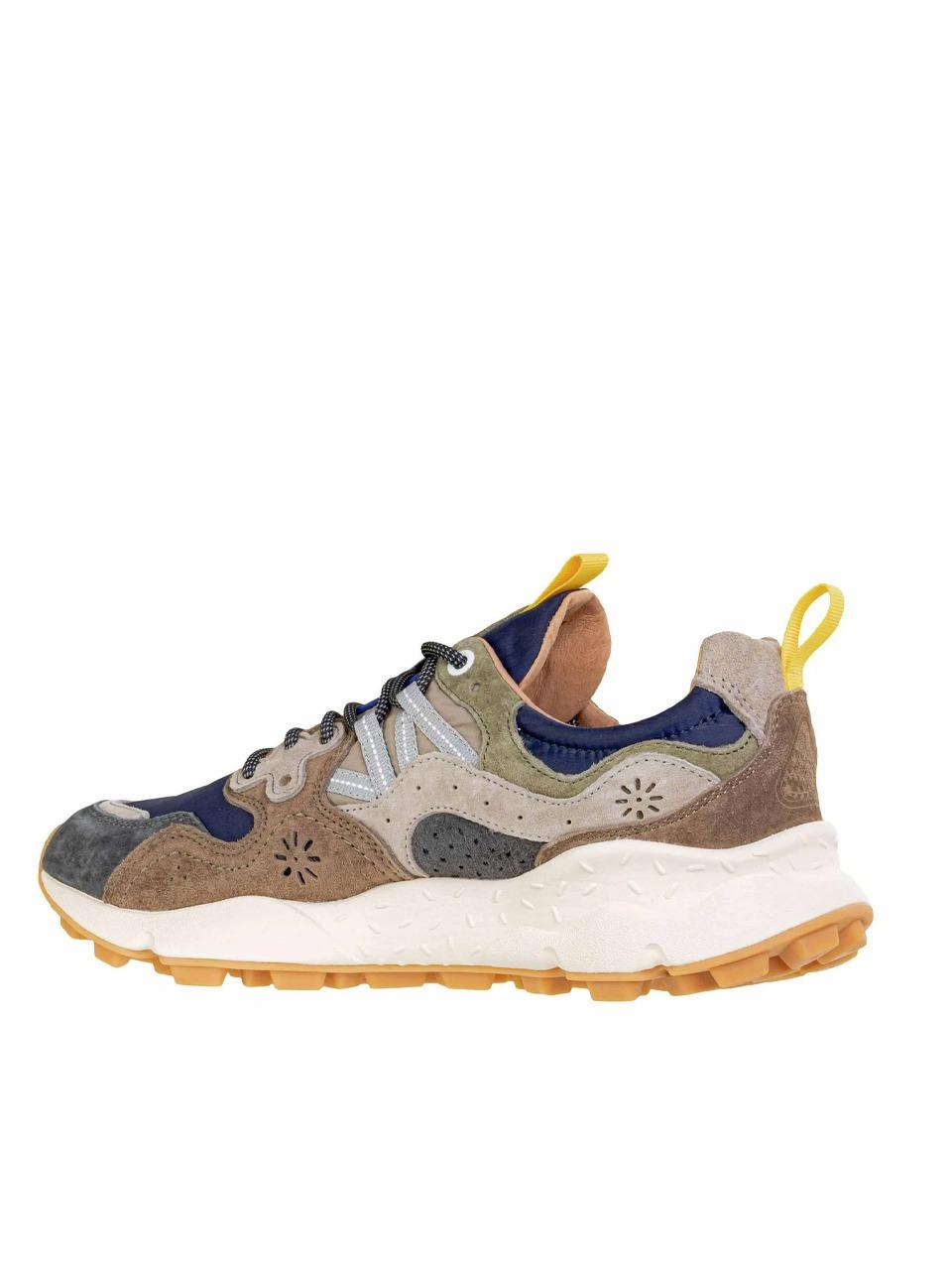 sneakers yamano 3 YAMANO33B06 BLU TAUPE FLOWER MOUNTAIN