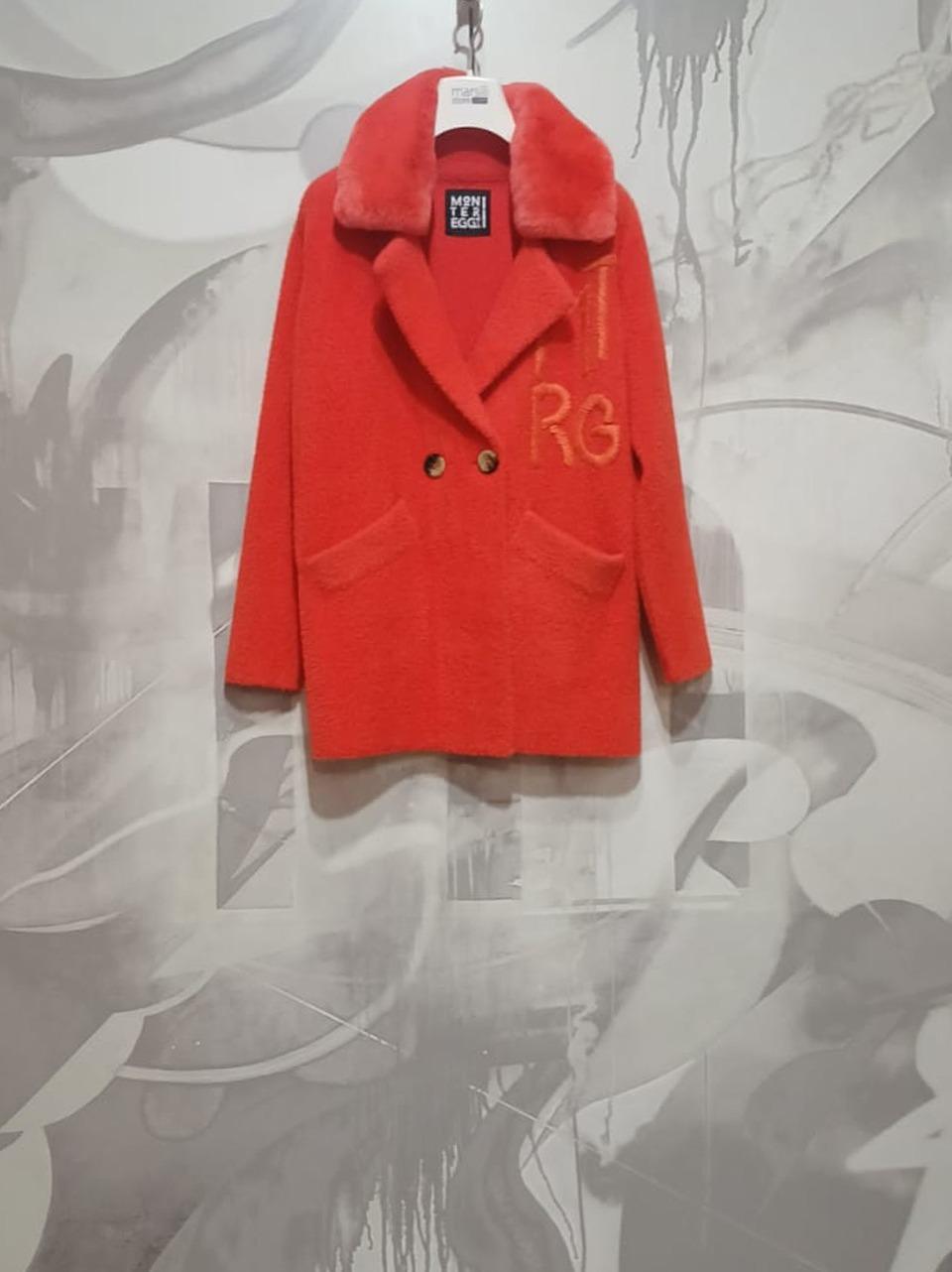 tina giaccone in maglia 4742 57 MONTEREGGI