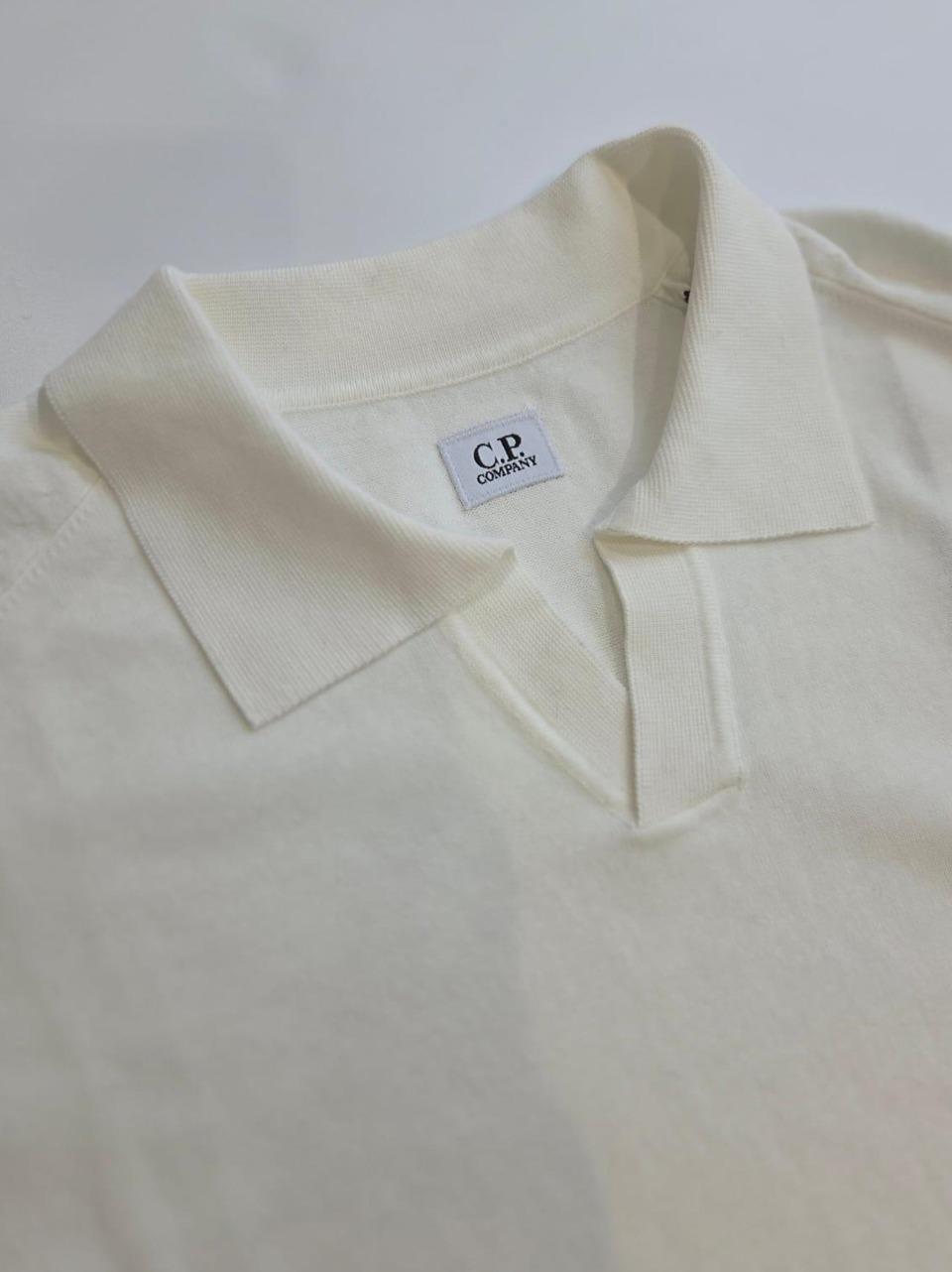 polo in crepe 20CMKN104A B C.P COMPANY