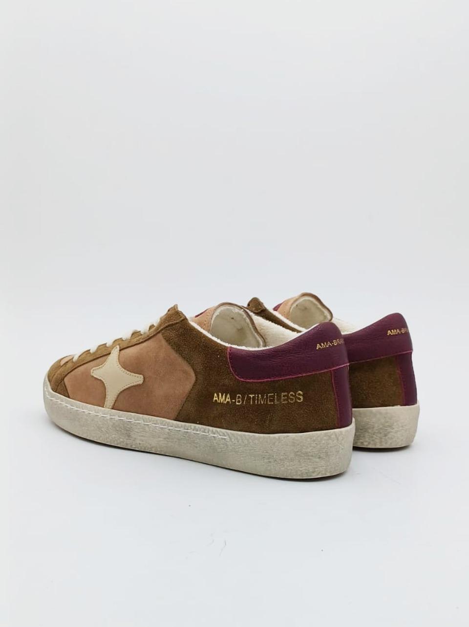sneakers timeless 4435 SABBIA AMA brand