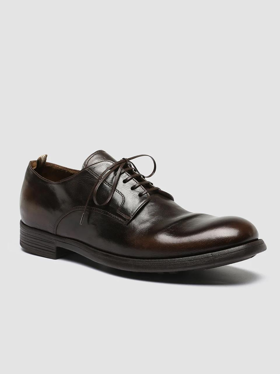 derby liscio invecchiato CHRONICLE001 PATINA IGNISSUPERNERO officine creative