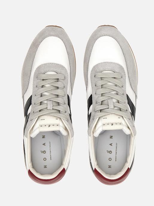 hogan atletic HXM6990FZ90UZA793S BIANCO GRIGIO HOGAN