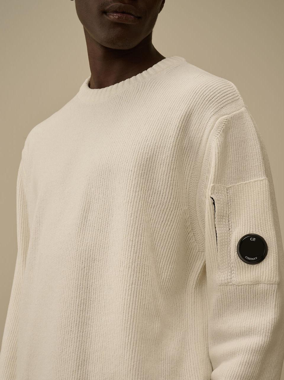 maglia in ciniglia KN017A 005558G B C.P COMPANY