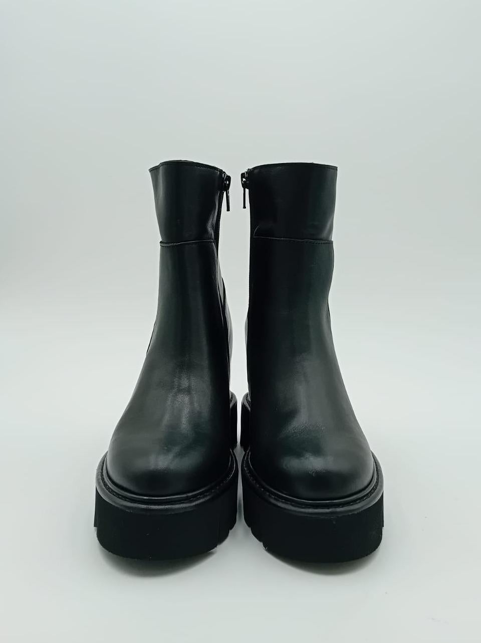 stivaletto con zip 125172 NERO MICHAEL DASS