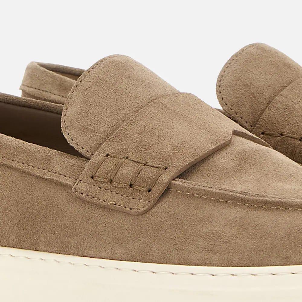 hogan mocassino HXM6680GB50BTMC808 BEIGE HOGAN