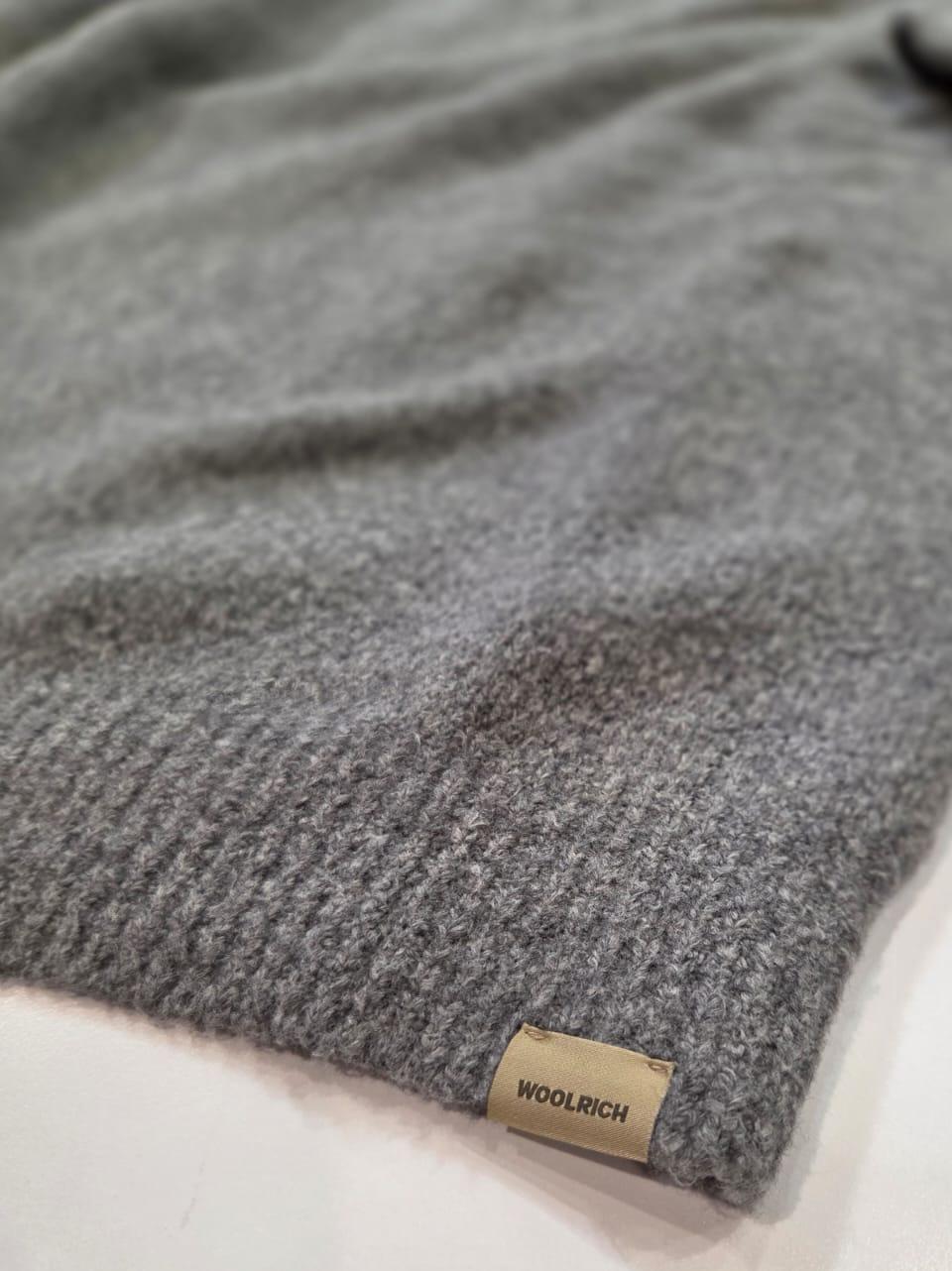 maglia stretch knit CFWOKN2034MRUF5048 GR WOOLRICH