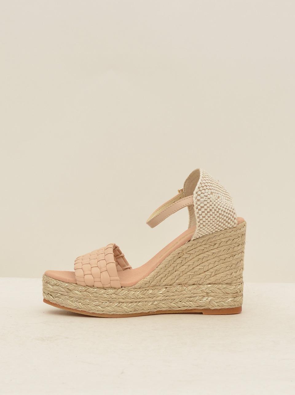 sandalo intrecciato ABE NAPA BEIGE ESPADRILLAS