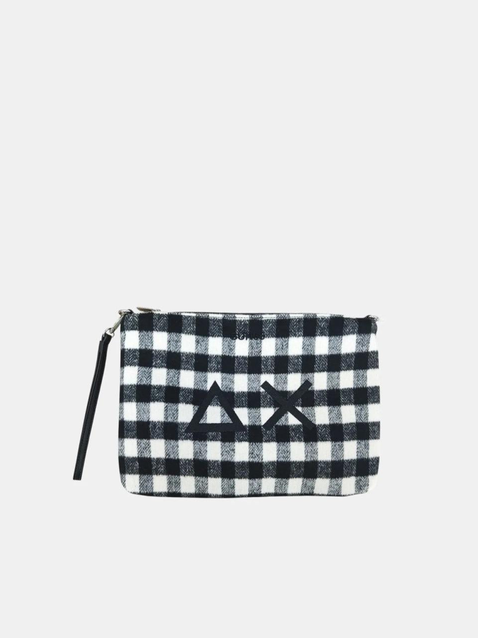 borsa pochette tartan CPX452012 BLACK SUN 68