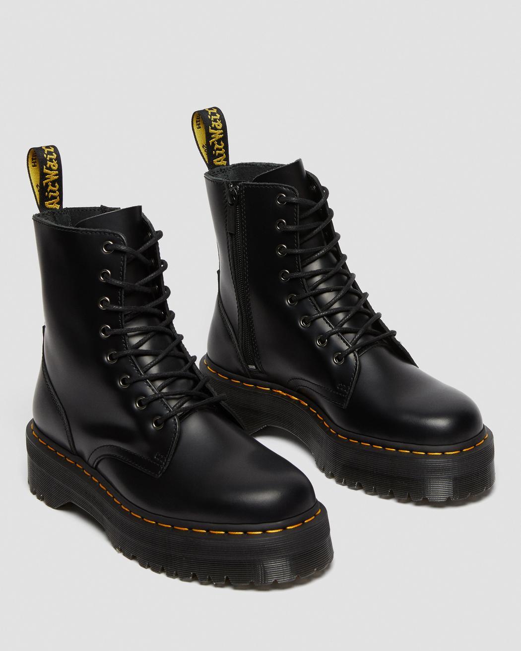 jadon anfibio polished smooth JADON15265001 BLACK Dr Martens