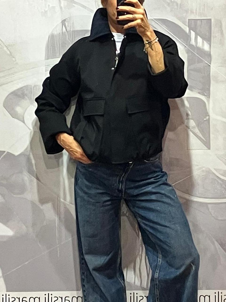 bomber puffy gabardina collo camicia 9321 990 oof