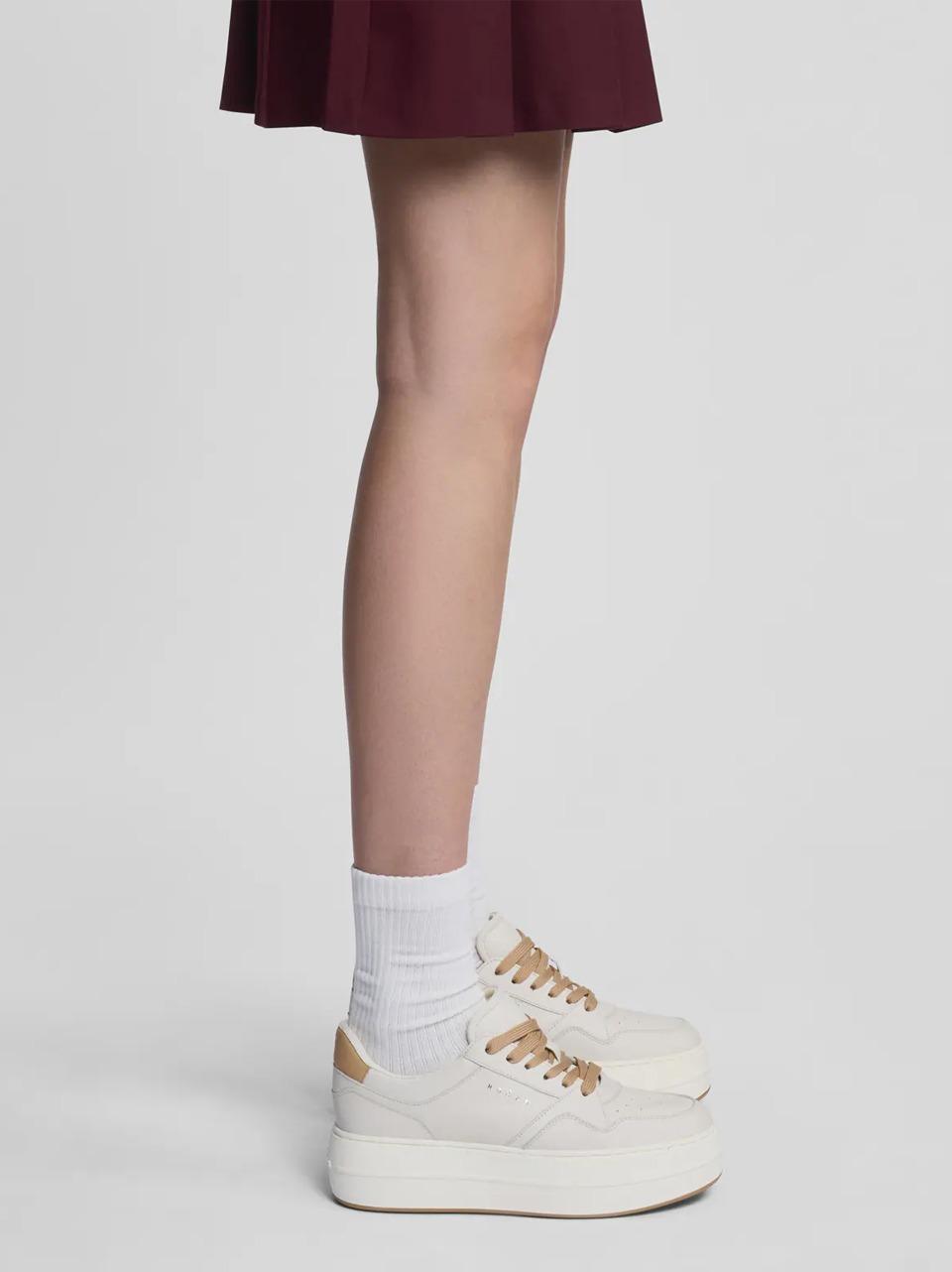 sneakersd sky screpers HXW6700FK80U3I0RF6 BURRO BEIGE HOGAN
