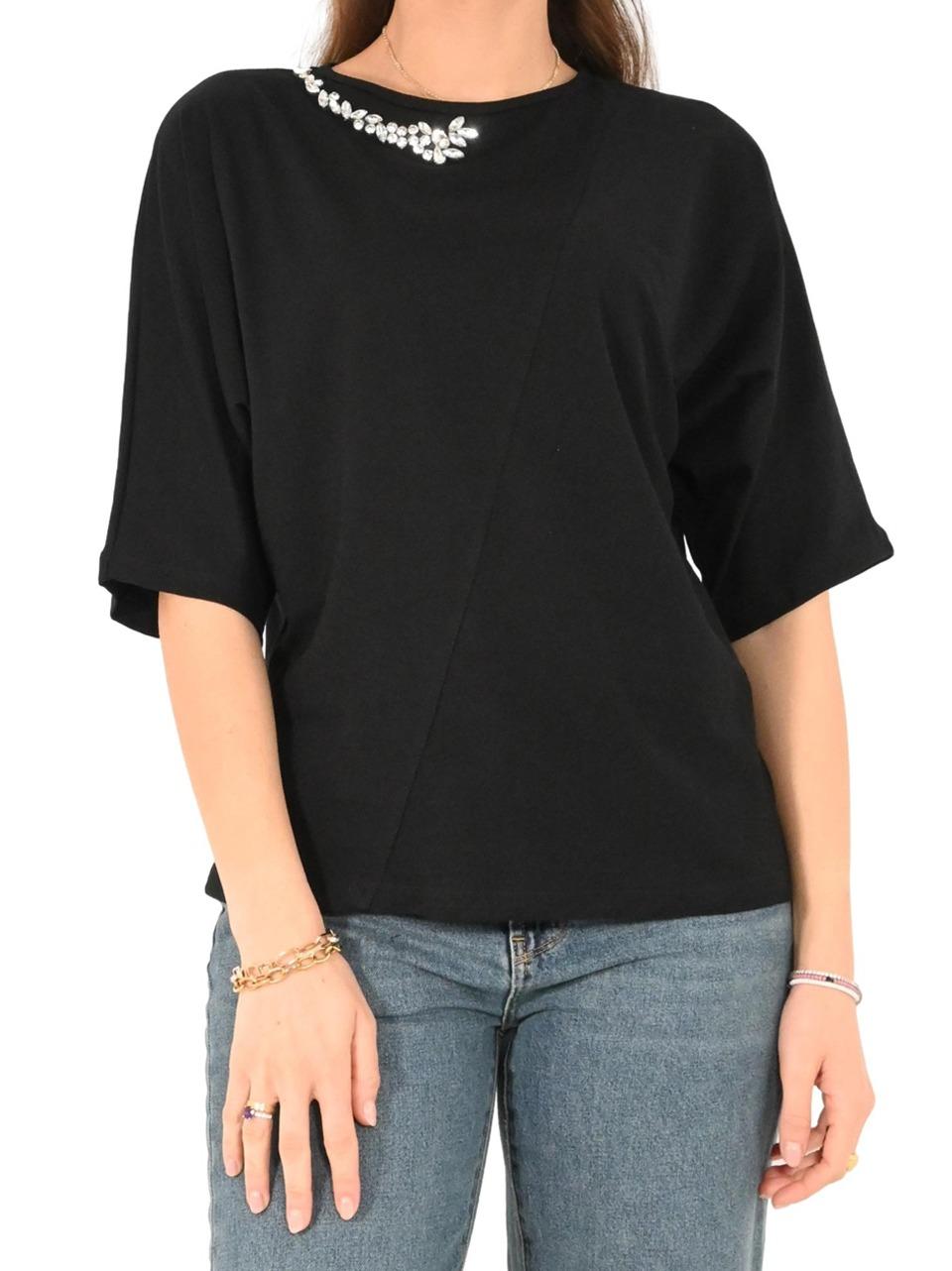 t shirt strass TZ22JGT N SELECTED