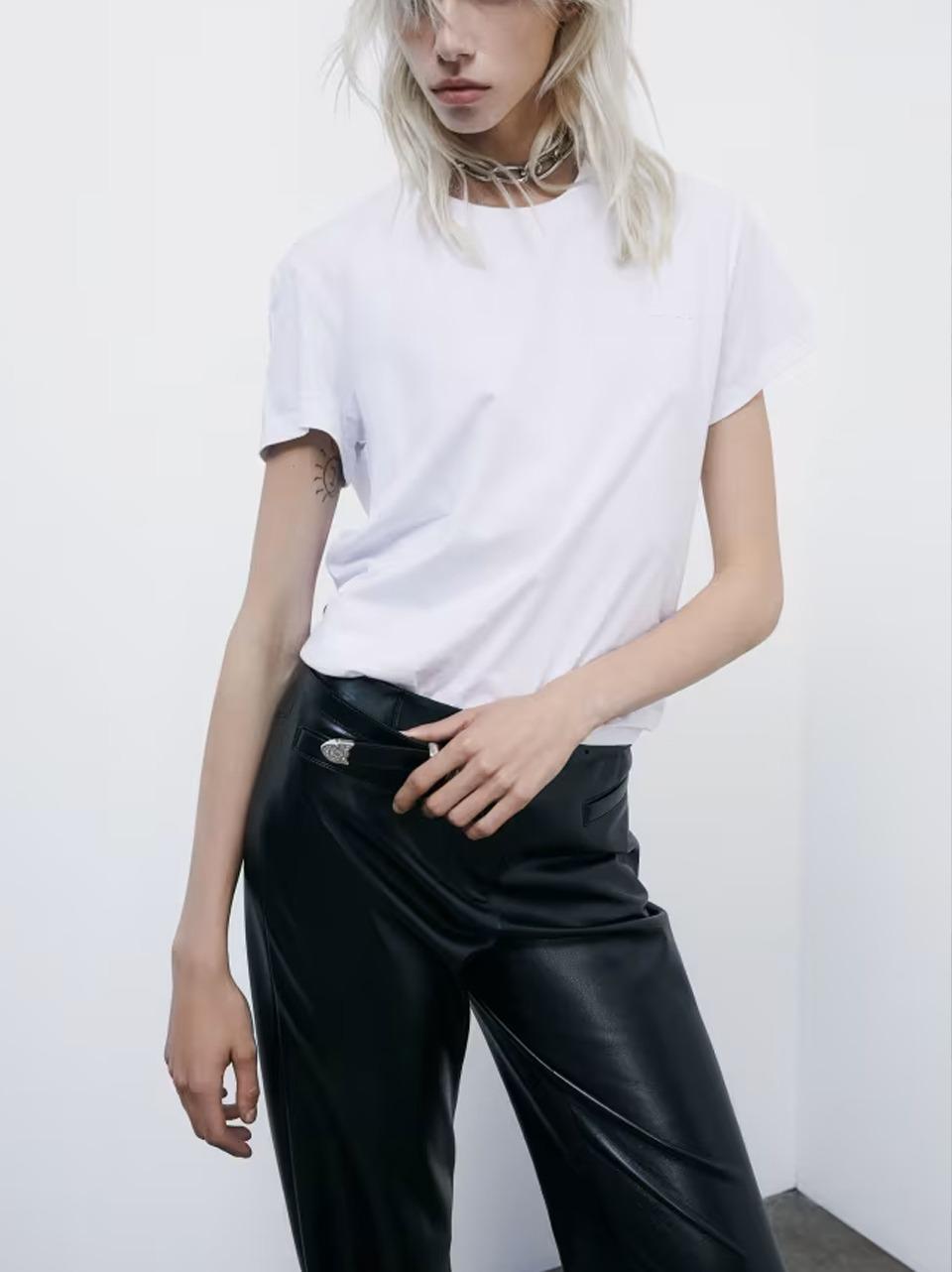 t.shirt logo essential 8M1543 J111 W103 Patrizia pepe