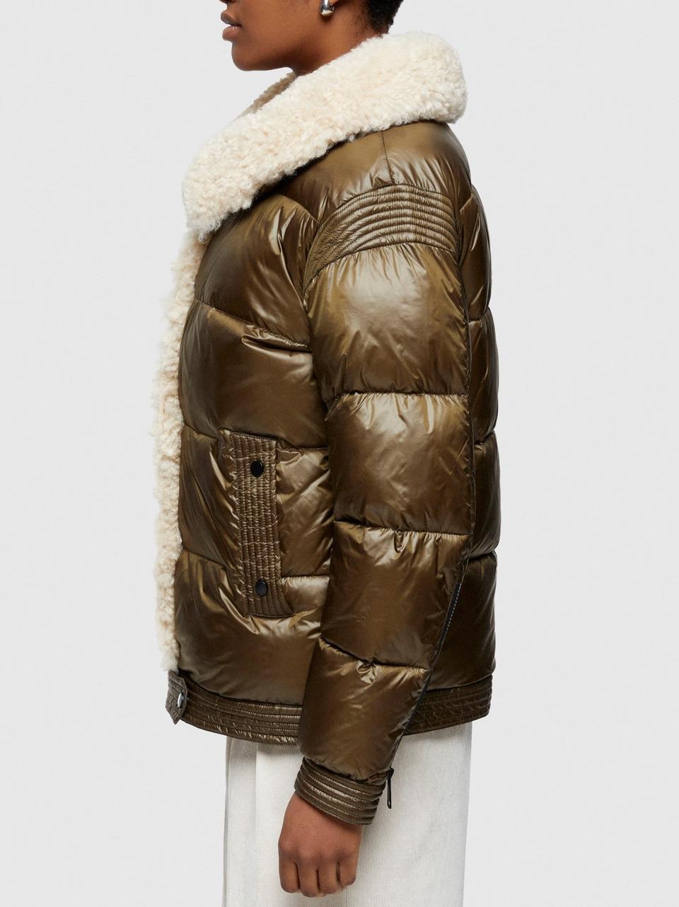 piumino ecoshearling 9247 712 oof