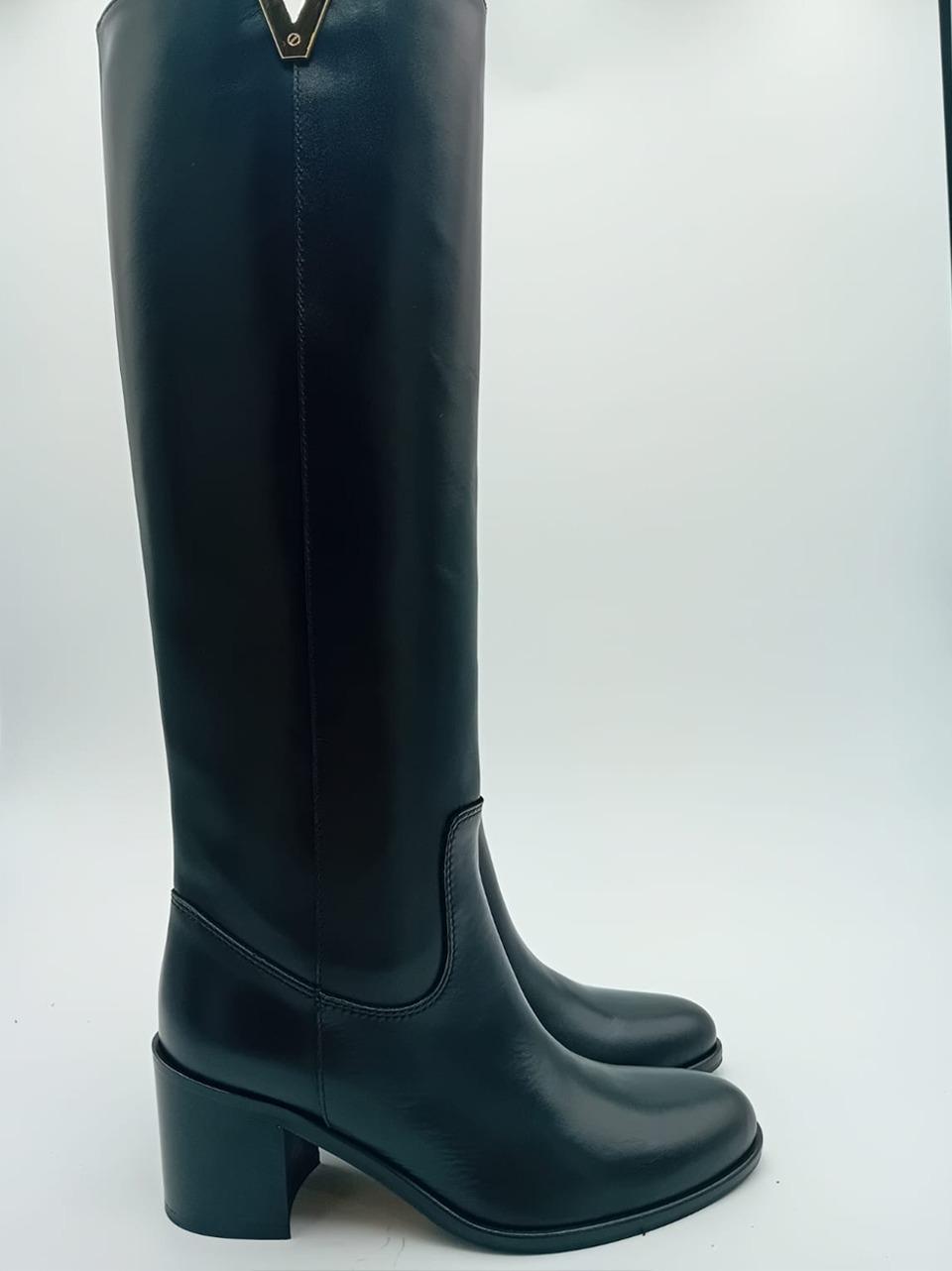 stivale a tubotacco h 50mm con accessorio 4041 NERO VIA ROMA 15