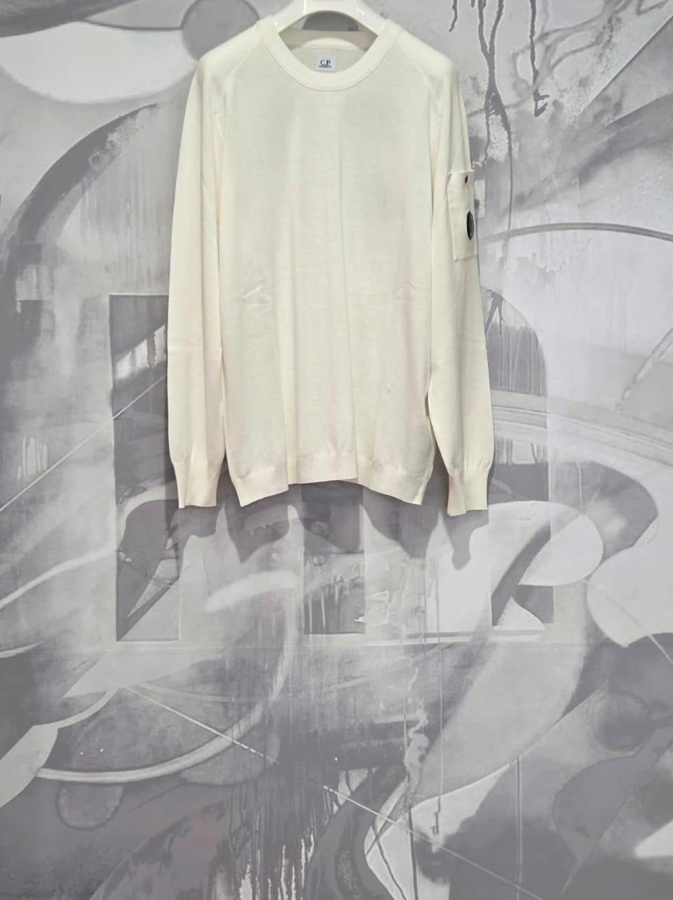 maglia in crepe 20CMKN105A 006323O 103 C.P COMPANY