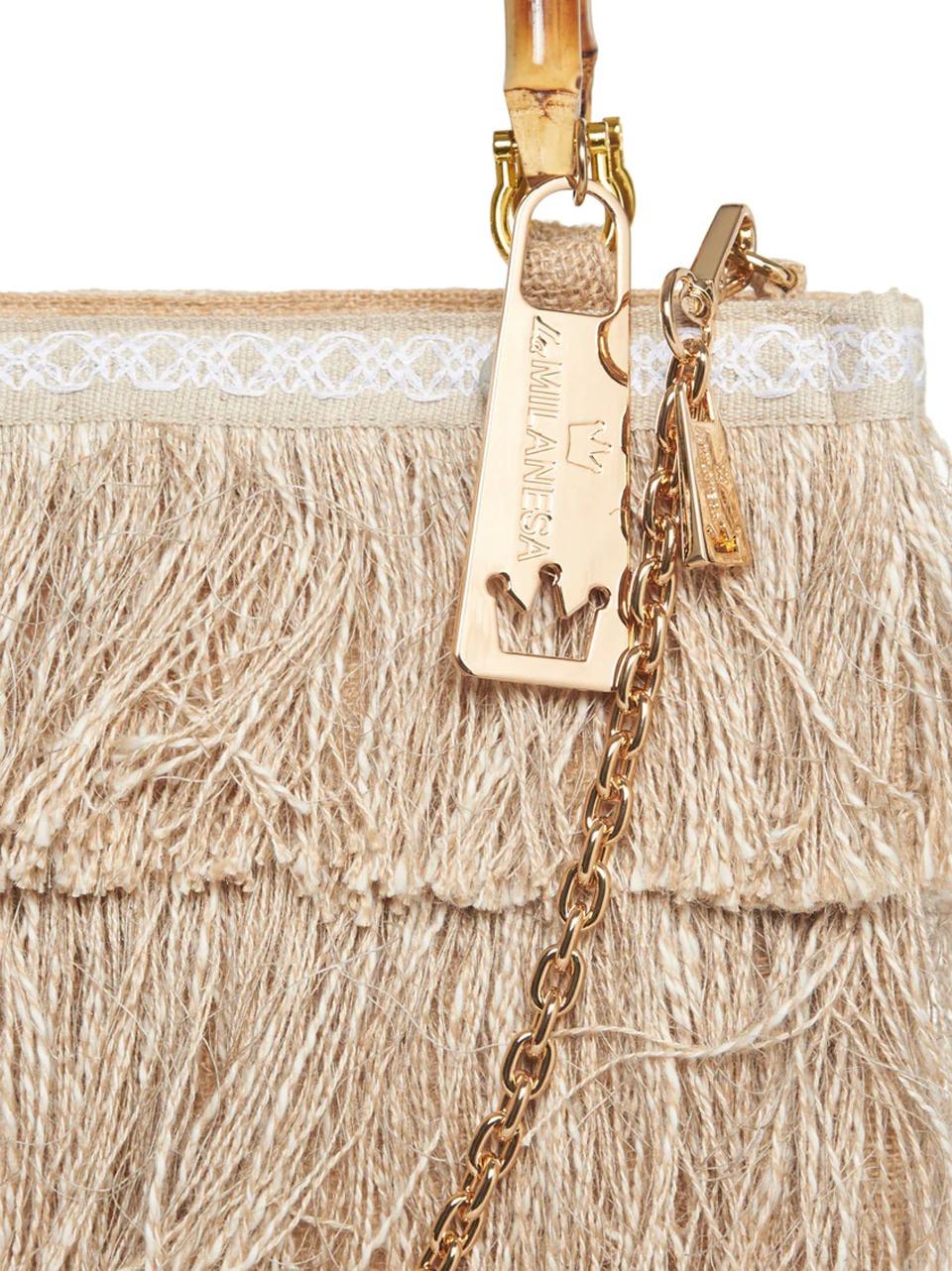 borsa media in yuta con 3 balze JUGM N LA MILANESA