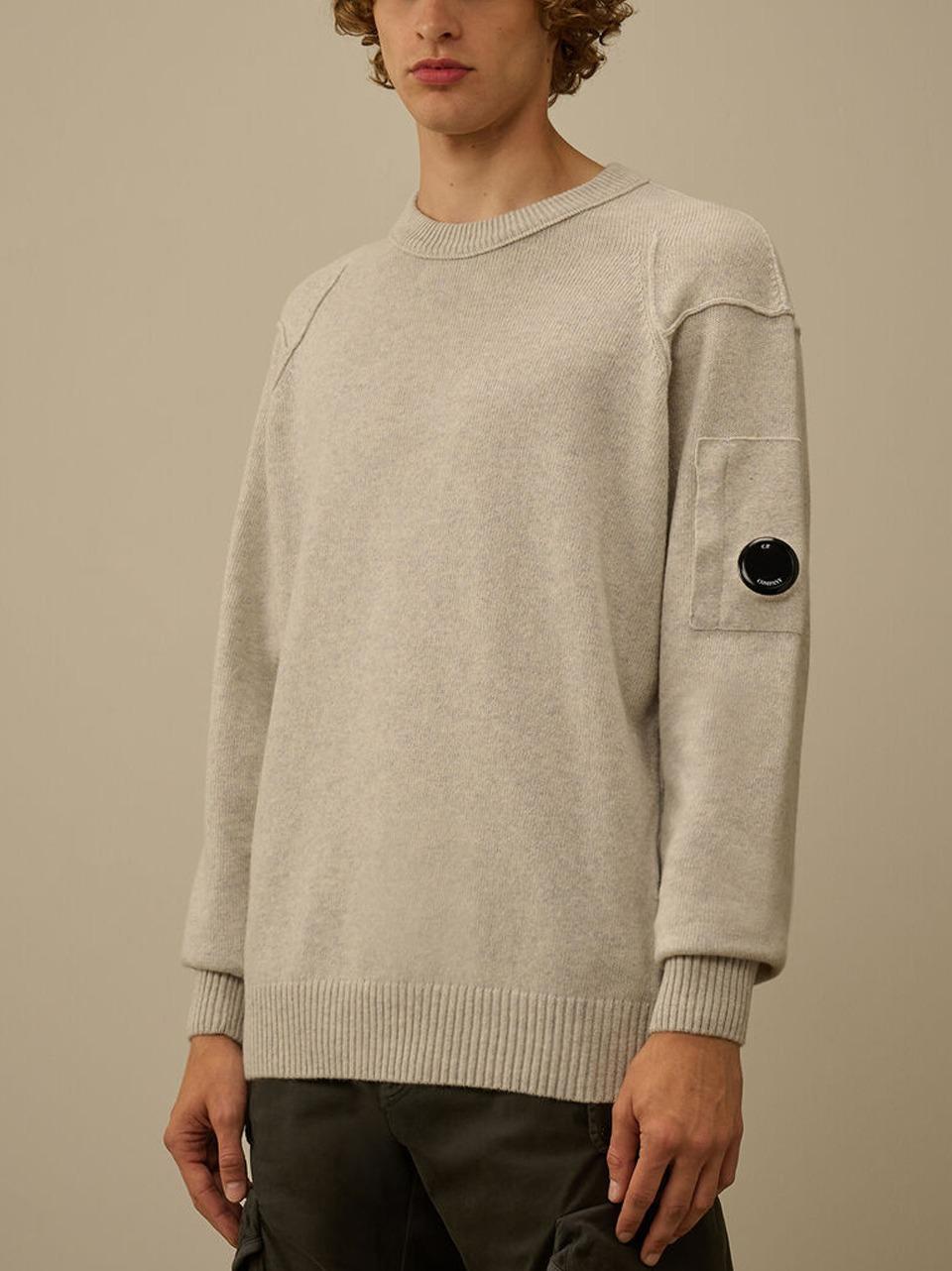 maglia lambswool KN707A 110149A GR M C.P COMPANY